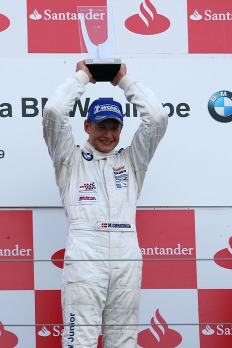 Michael K. Christensen vandt sæsonens tredje løb. Foto: BMW 
