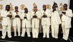 The Blind Boys of Alabama ved Grammy Awards Los Angeles i februar. De aldrende drenges koncert ved Copenhagen Jazz Festival var stereotypt amerikansk som et selvsyngende juletræ af plastik. 