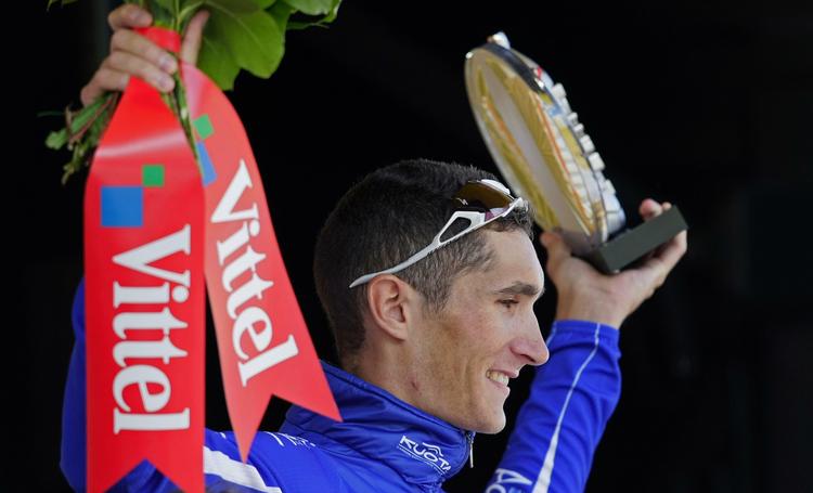Den ene af årets tre franske etapesejre er hentet af Tour-debutanten Brice Feillu. Arkivfoto. 