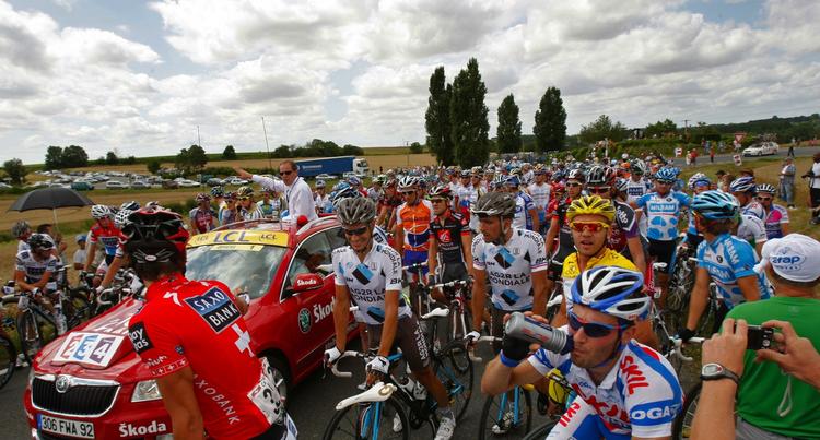 Der er formentlig atter kommunikation via radioen i Tour de Freance-feltet, når det går løs på 13. etape. 