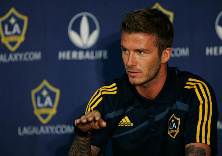 David Beckham er tilbage i Los Angeles, men han vil gerne tilbage til Europa for at komme i VM-form. Arkivfoto. 