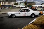 En Ford Mustang gi'r den gas ud på Nørre Alle - i lidt højere tempo end hvad der er tilladt til hverdag. Billedet er fra sidste års løb. Foto: Jonas Pryner Andersen 