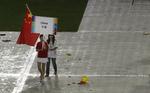 Blot to kinesere repræsenterde Kina ved åbningsceremonien for World Games i Taiwan. 