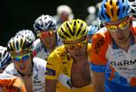 Rinaldo Nocentini i den gule trøje kan komme på hårdt arbejde for at beholde sin position i dag. Arkivfoto. 