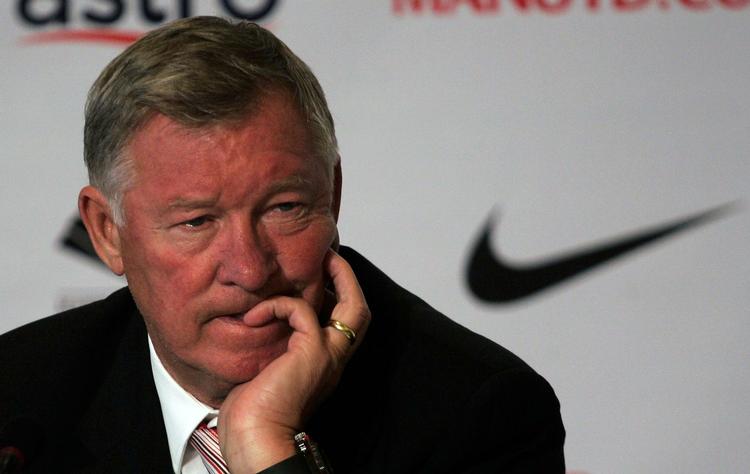 »Det har chokeret os alle en smule«, sagde Manchester Uniteds cheftræner Alex Ferguson under et pressemøde i dag. 