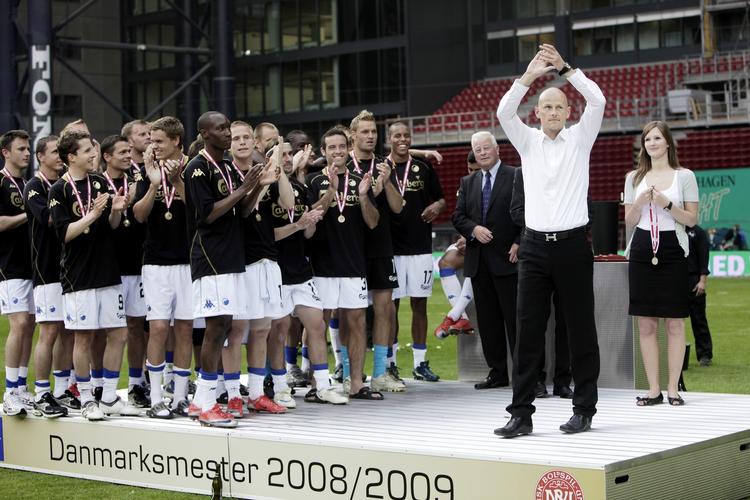 FCK er med træner Ståle Solbakken favorit til at vinde det danske mesterskab endnu en gang. Arkivfoto. 