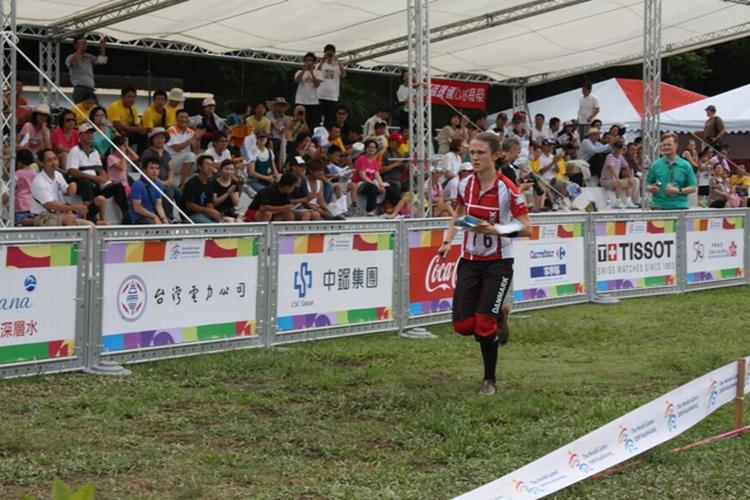 Signe Søes var sniblende tæt på at vinde en medalje på mellemdistancen ved World Games i Taiwan. 