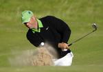 Stewart Cink kæmpede sig blandt andet ud af denne bunker og vandt British Open. 