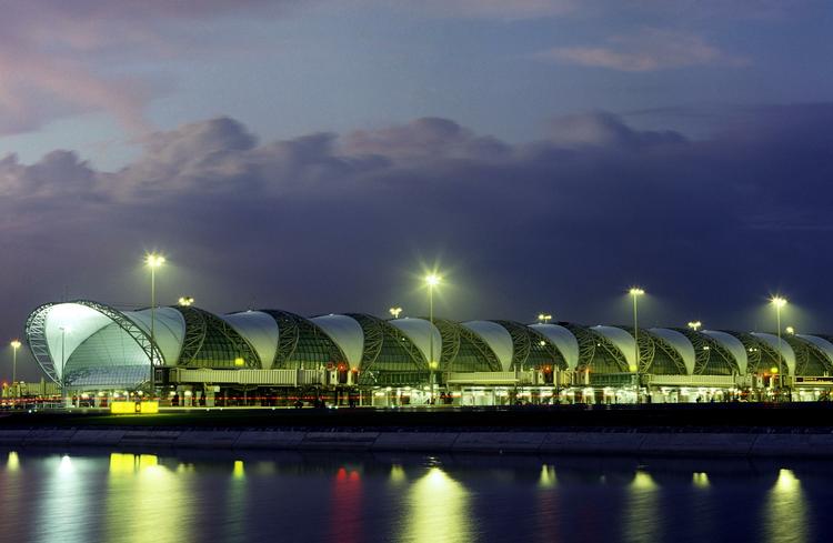 Bangkok's Suvarnabhumi Airport. 