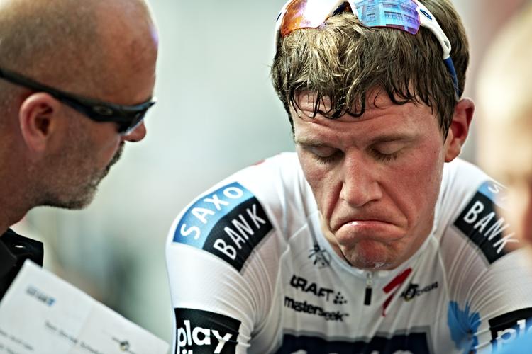 Det bliver endnu en dag med hårdt slid i holdets tjeneste for Chris Anker Sørensen. Arkivfoto. 