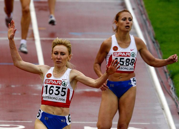 Tatjana Tomasjova er dobbelt verdensmester på 1.500 meter, og vandt også europamesterskabet på distancen i 2006. Men siden blev hun snuppet sammen med seks andre for at snyde med dopingprøver. Arkivfoto. 