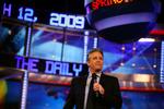 Værten for det politiske satire-show The Daily Show, Jon Stewart, er blevet stemt ind som den mest troværdige af fire værter. 