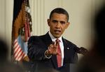 Obama kastede sig ind i racedebatten i dag. 