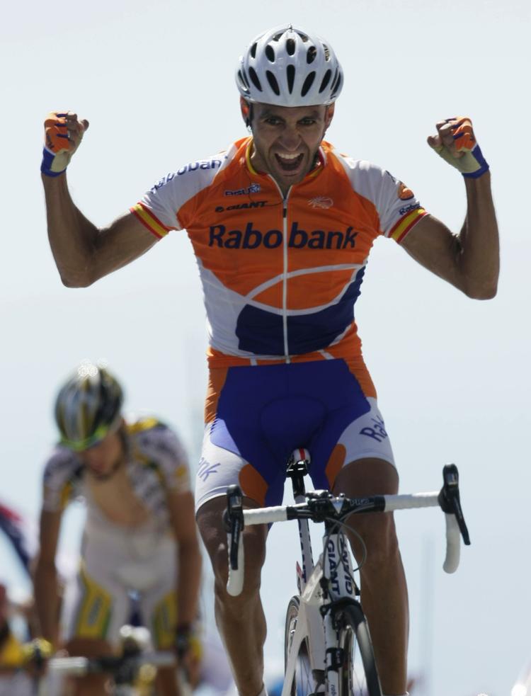 Juan Manuel Garate vandt kongeetapen på Mt. Ventoux. 