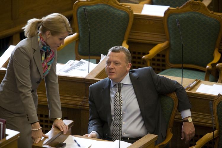 Hvem skal sidde på statsministerens plads efter næste valg - det er ifølge Gallup umuligt at forudsige. Arkivfoto. 