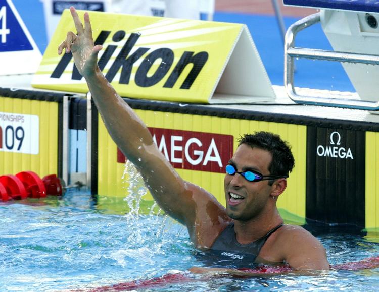 Milorad Cavic fra Serbien vandt finalen i 50 meter butterfly, hvor Jakob Andkjær var tæt på bronzen. 