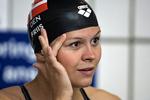 Lotte Friis blev endnu hurtigere af atskifte dragt. 