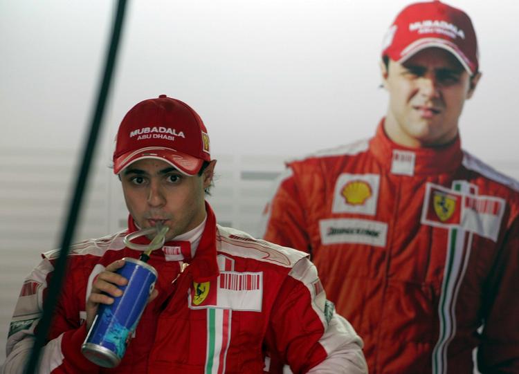 Felipe Massa under tidskørsler 10. juli  forud for det tyske grandprix. Arkivfoto. 