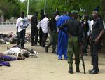 Volden er helt ude af kontrol i Nigeria. Stedet her var scenene for myrderier i byen Maidugiri. 