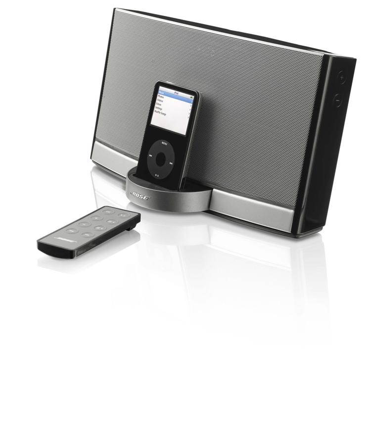 GOD BUND. Sounddock Portable fra Bose har ifølge Lørdagslivs tjek en usædvanlig god baslyd, men er til gengæld den dyreste af de afprøvede dockstationer. 