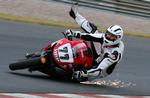 Efter han stoppede som Formel 1-kører har Michael Schumacher - med skiftende held - deltaget i en række motorcykelløb. Arkivfoto. 