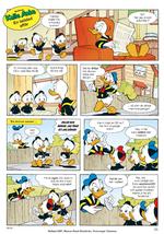 Den svenske udgave af Anders And forsøger sig med piratkopiering, da hans tre nevøer Knatte, Fnatte og Tjatte - Rip, Rap og Rup - vil have en cd med Åke Skrål. Se mere Anders And på svensk nederst på siden.  Illustration: Egmont 