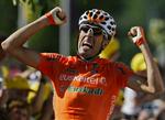Mikel Astarloza er blevet suspenderet, fordi en dopingprøve indikerer, at han har benyttet sig af det ulovlige stof epo. Arkivfoto. 