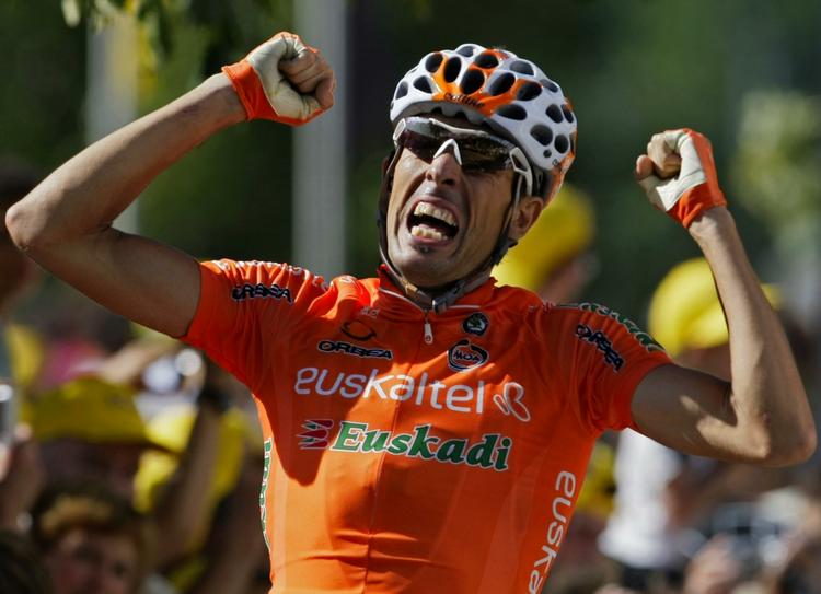 Mikel Astarloza er blevet suspenderet, fordi en dopingprøve indikerer, at han har benyttet sig af det ulovlige stof epo. Arkivfoto. 