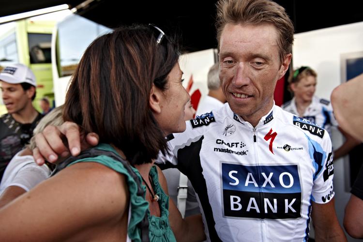Nicki Sørensen tager nu sammen med sin hustru til Bjarne Riis' bryllup på lørdag. Arkivfoto. 