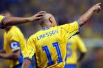 Henrik 'Henke' Larsson blev skadet torsdag, da han for sin klub Helsinborg spillede Europaa League-kvalifikatioinskamp mod FK Sarajevo. (Arkivfoto) 