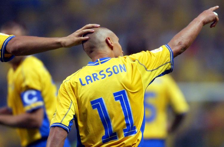 Henrik 'Henke' Larsson blev skadet torsdag, da han for sin klub Helsinborg spillede Europaa League-kvalifikatioinskamp mod FK Sarajevo. (Arkivfoto) 
