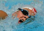 Lotte Friis vandt VM i 800 meter fri. 