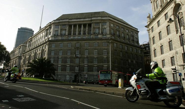 MI5's hovedkvarter i London. 