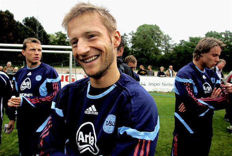 Martin Jørgen under en landsholdssamling. Arkivfoto. 