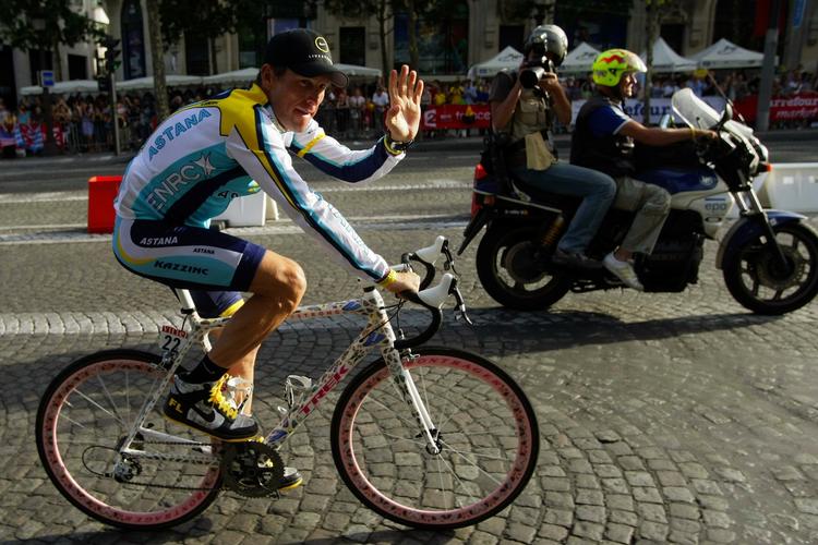 Efter tredjepladsen i Tour de France er Lance Armstrongs næste projekt at etablere et nyt ProTour-hold med Team RadioShack. Arkivfoto. 