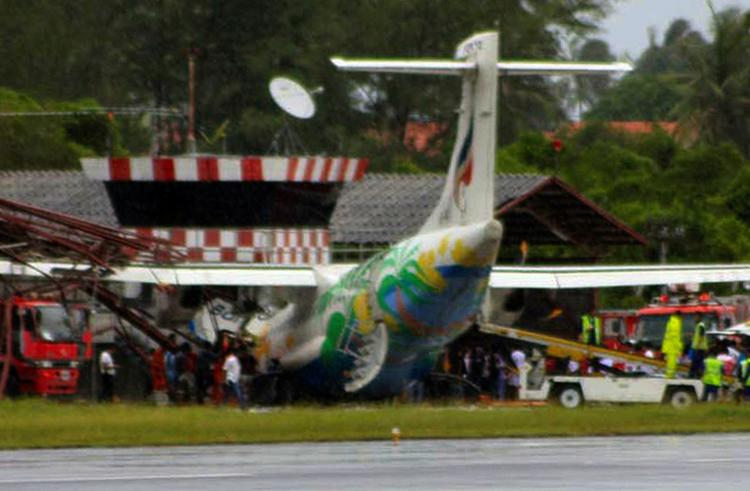 Flyet var en tomotorers maskine fra selskabet Bangkok Airways. 