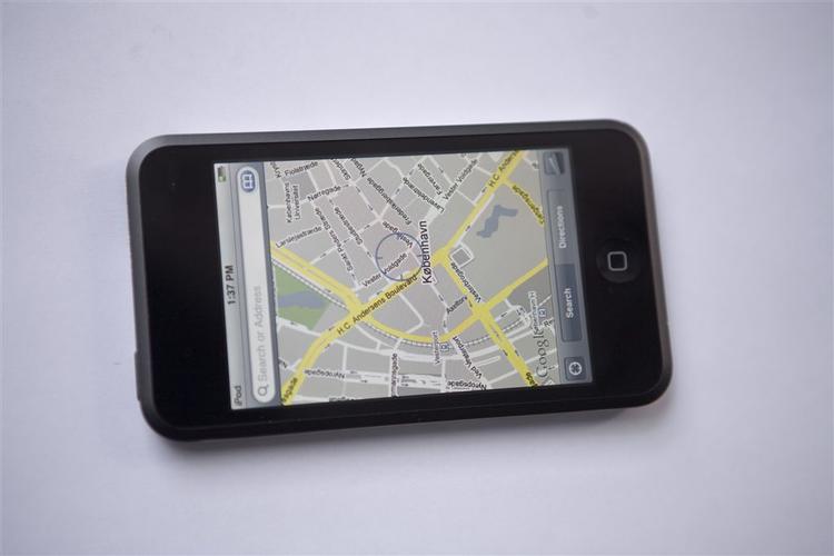 Ipod Touch duer til mange ting, men den er ikke god nok til at finde vej, viser et tjek. 