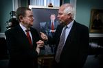 Portræt af Poul Nyrup Rasmussen