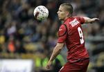 En mindre skade holder Martin bernburg ude for tiden, men alligevel vil Brøndby gerne købe ham med det samme. Arkivfoto. 