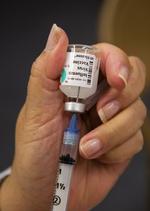 Danmark har indkøbt masser af influenza-vaccine, og der bliver god brug for medicinen. Modelfoto. 