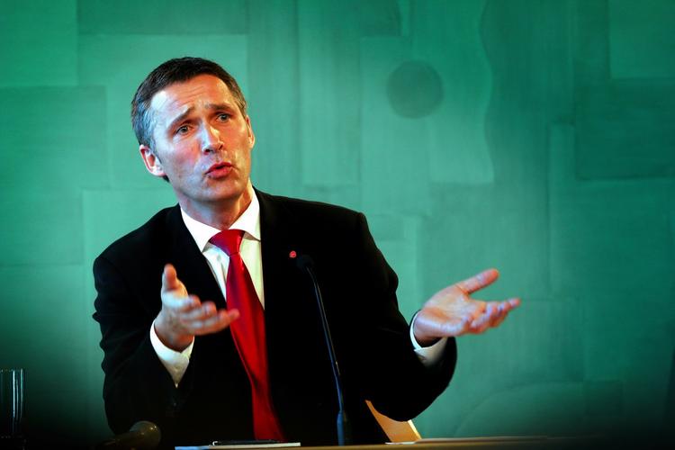 Nordmændene går til valg 14. september for at afgøre, om socialdemokraternes Jens Stoltenberg skal fortsætte som landets statsminister. (Arkivfoto) 