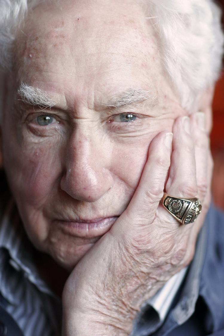 Budd Schulberg på arkivfoto fra 2005. Foto: AP 