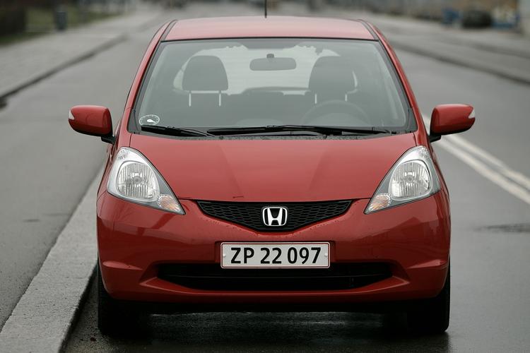 Honda Jazz er den ene af fire Honda-modeller, der havner på den britiske top 10-liste over de mest fejlfrie biler. 