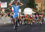 Siden de glade med VM-titlen er det ikke blevet til mange store stunder for Alessandro Ballan. Men i dag var han suveræn i Polen Rundt. Arkivfoto. 