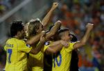På hjemmebane vandt Apoel Nicosia 2-0 over Partizan Beograd, der med 1-0 hjemme i Serbien ikke kunne indhente den samlede føring. Arkivfoto. 