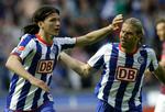 Udskiftningen i Hertha Berlin har været markant i denne sommerpause. Serberen Marko Pantelic og ukraineren Andrej Voronin er to af de spillere, der har forladt klubben. 