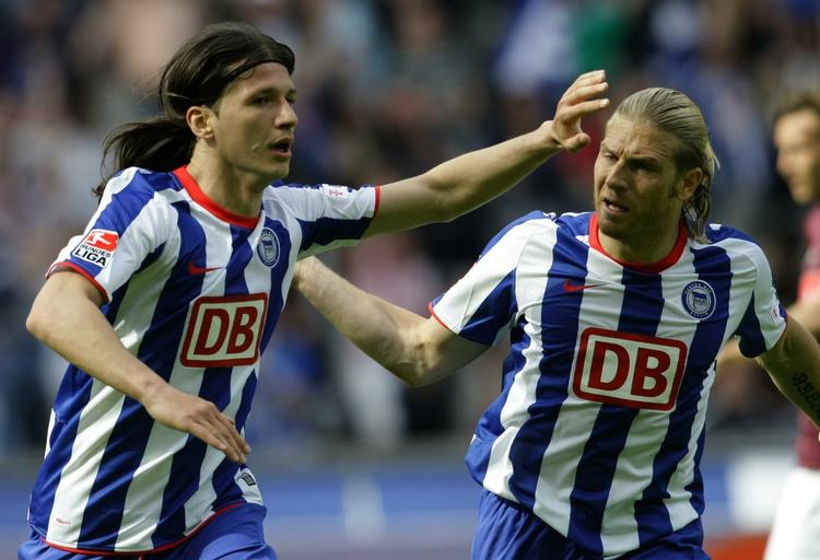 Udskiftningen i Hertha Berlin har været markant i denne sommerpause. Serberen Marko Pantelic og ukraineren Andrej Voronin er to af de spillere, der har forladt klubben. 