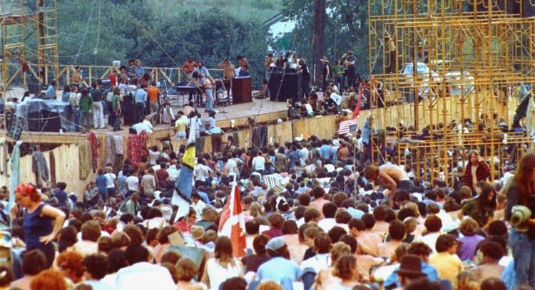 Arkivfoto fra en af de hede augustdage i 1969. 