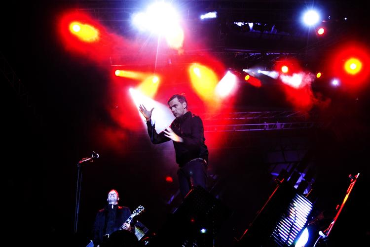 Nephew (her på Jelling Festival) spillede op til drenget folkefest på Skanderborg Festivalens Bøgescener fredag aften. Arkivfoto: Rasmus Flindt Pedersen 