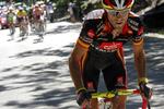 Spanske Alejandro Valverde må ikke køre i Italien på grund af en dopingsag. Men rytteren vil nu sætte alt ind på at vinde den store rundtur i hjemlandet. Arkivfoto. 